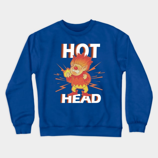 Hot Head - Heat Miser Crewneck Sweatshirt by onyxicca liar